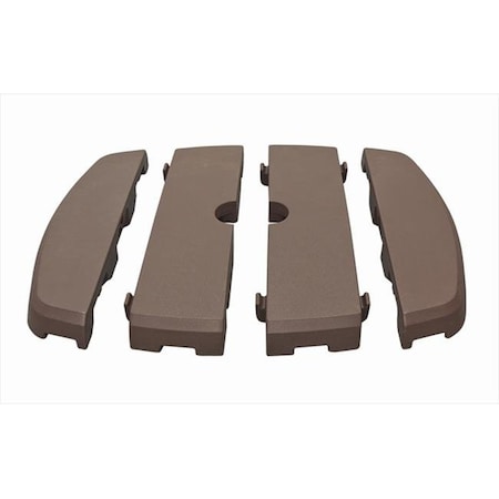 Simplyshade SimplyShade Bermuda 4 Section Resin Base SSBSPB00